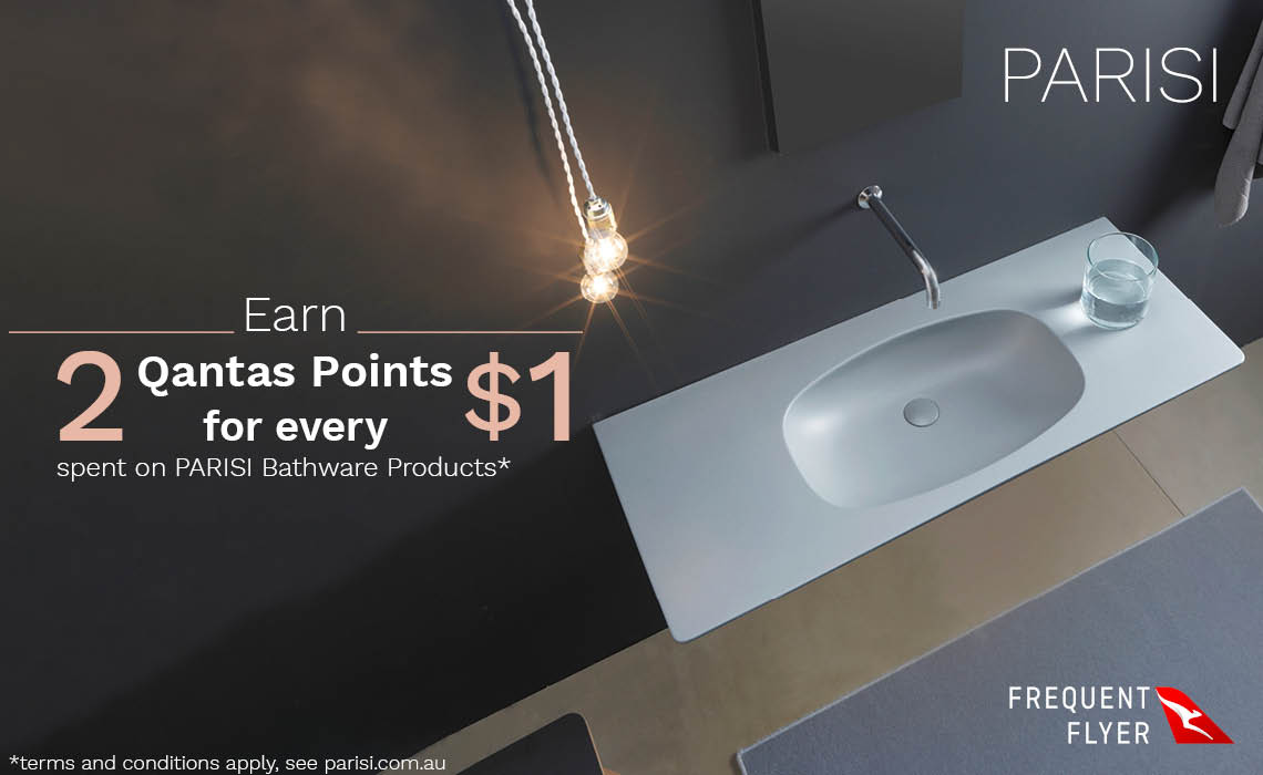 Earn QANTAS Frequent Flyer Points with Parisi